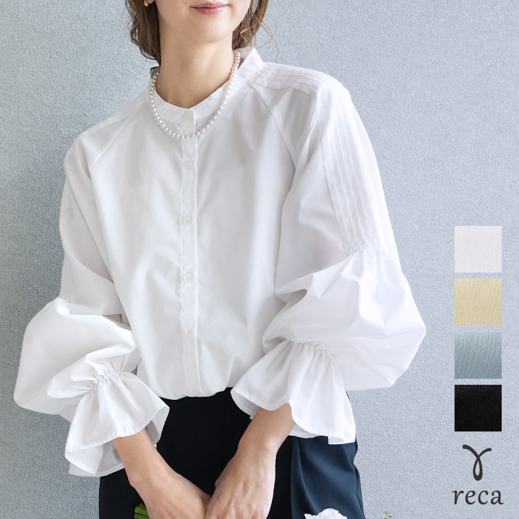 キャンディ袖シャツ dec-co-1132 レディース 2026年春新作 ブラウス
