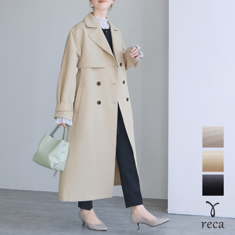 ツイルトレンチコート p247755 レディース 2026年春新作 アウター