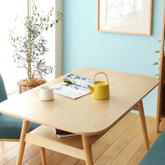 puri/ブラウン/ブルー/リトルプレス/開梱設置付（大川）｜家具