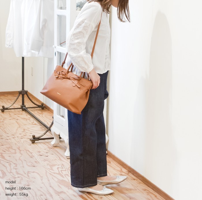 レペット トートバッグ アラベスク リボン repetto Repetto Tote Arabesque アラベスク / レペット カーフスキン