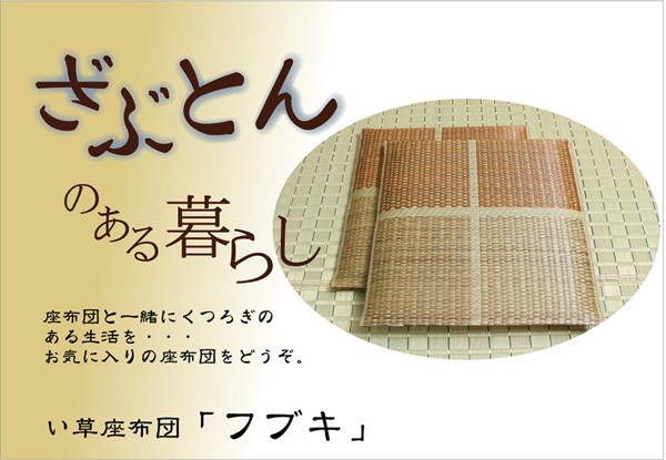 安い格安 純国産 織込千鳥 い草座布団 『フブキ 5枚組』 ブラウン 55×55cm×5P リコメン堂 - 通販 - PayPayモール 爆買い好評