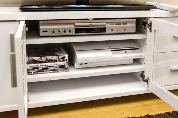 テレビ台/テレビボード 〔幅120cm/37型〜52型対応〕 ダークブラウン