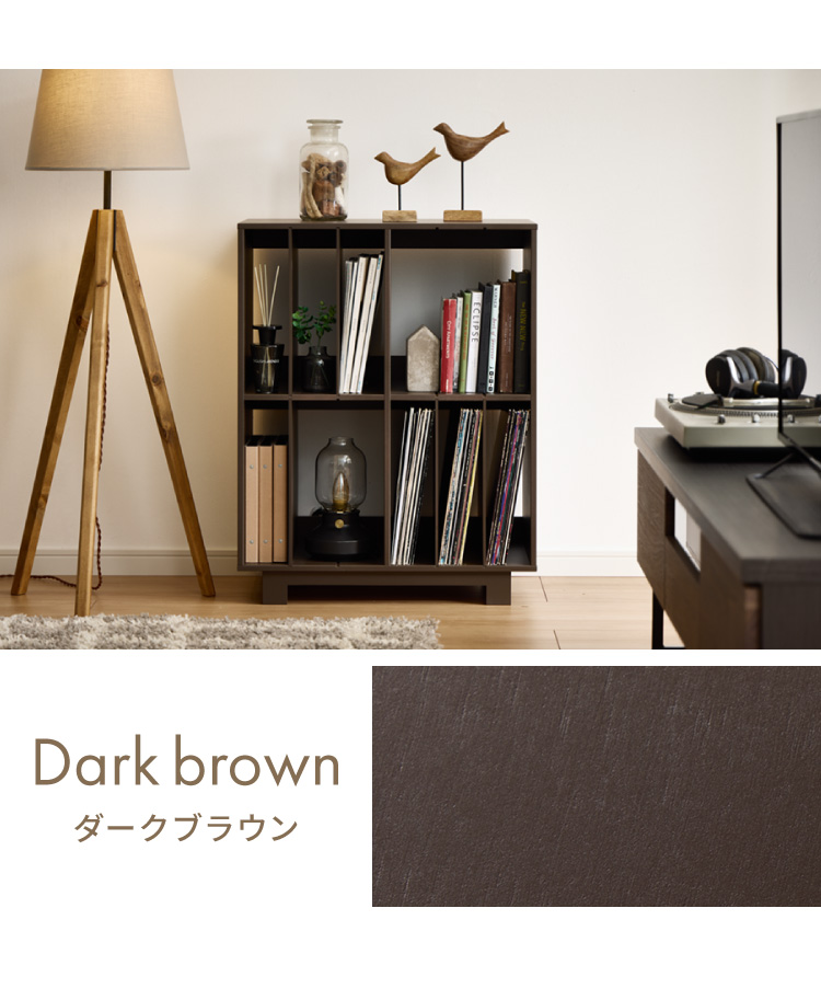 日本製 本段 全て稼働棚のレコードラック ディスプレイラック 大容量