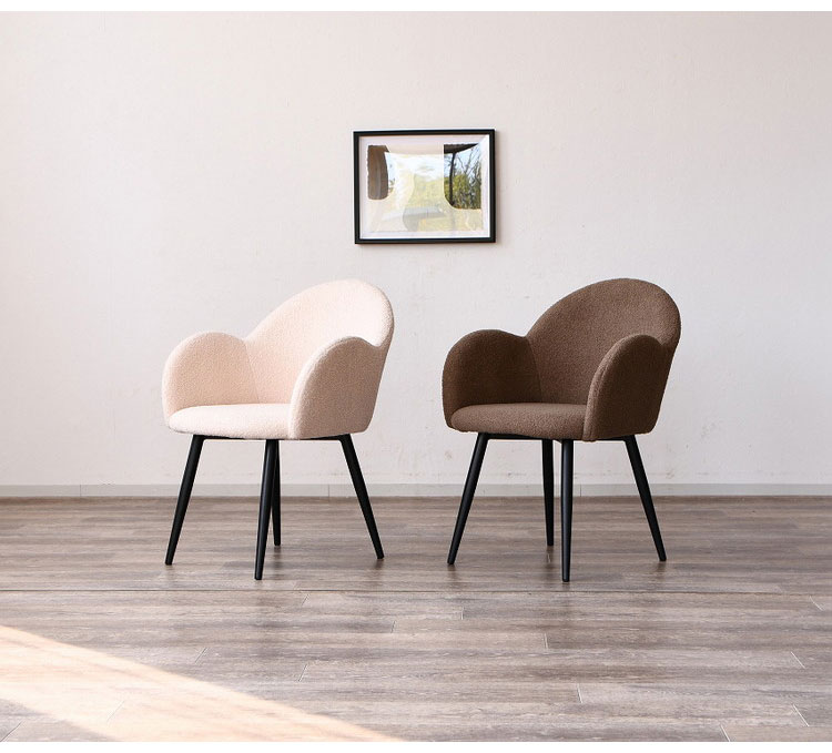 ダイニングチェア 単品 おしゃれ カワイイ 椅子 アイアン脚 チェア