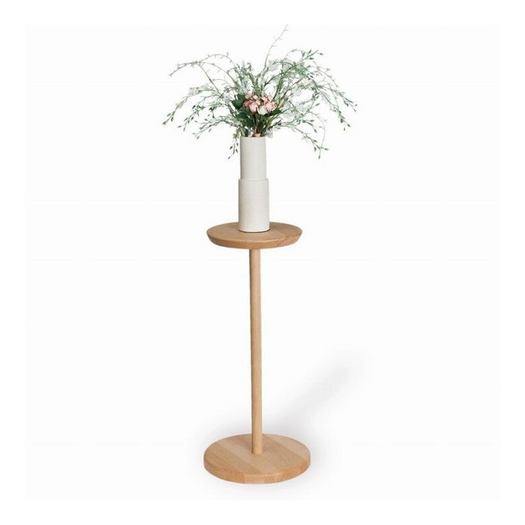 美品　Latree(ラトレ) GRACEシリーズ 無垢の花台　送料込み Latree(ラトレ) GRACEシリーズ 無垢の花台 スタンド・ハイ ビーチ材
