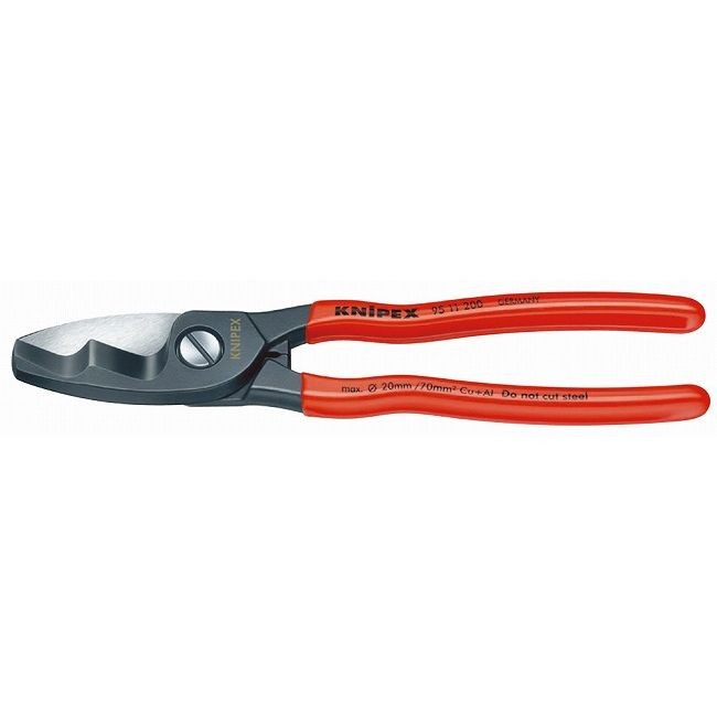 KNIPEX クニペックス 9511-200 ケーブルカッター SB 代引不可 : 1k