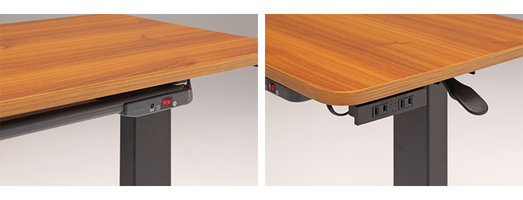 昇降サイドテーブル 幅70cm 昇降こたつ パネルヒーター コンセント付き
