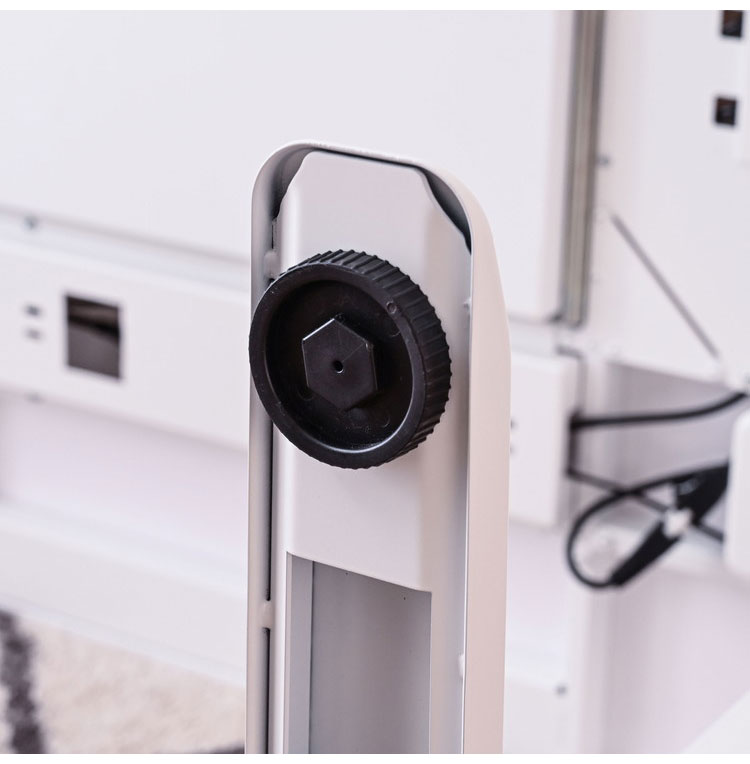 電動昇降デスク 幅114cm 引き出し1杯 USB3口付き ワイヤレス