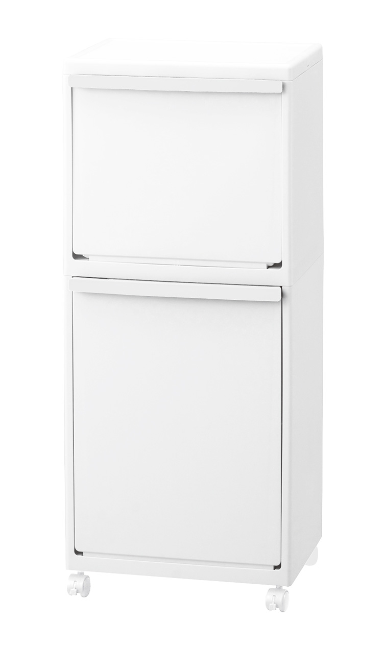 天馬 whiterush ホワイトラッシュ 多段分別ごみ箱 40L 幅35cm 奥行27cm