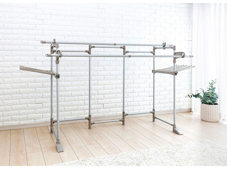 セキスイ 軽量アルミ製 多機能物干し台 ほすおー AHD-60LG 物干し台