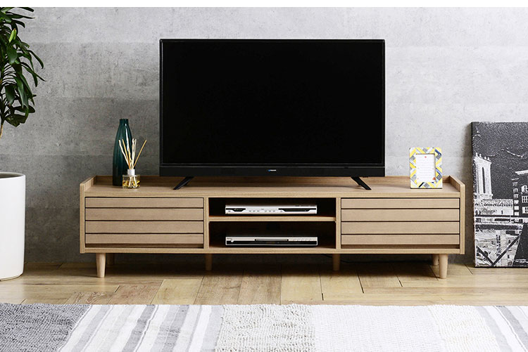 トワイスローボード TW37-150L GN グレーナチュラル 幅150cm テレビ台