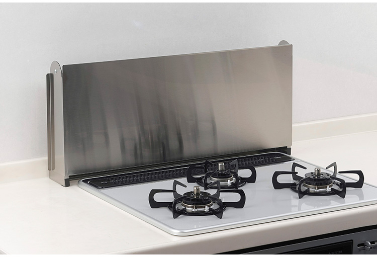 下村企販 日本製 燕三条 折りたたみ式コンロカバー コンロ幅60cm用 オールステンレス コンロカバー 作業台 いたずら防止 折りたたみ 折り畳み 油はねカバー ステンレス コンパクト 折りたたみ式【送料無料】 下村企販 日本製 燕三条 折りたたみ式コンロカバー コンロ幅60cm用