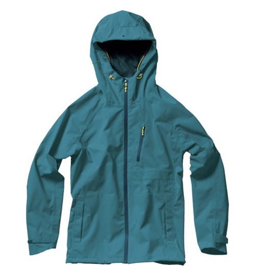 マック フーディライトレインジャケット ブルー S AS82007 保護具 作業