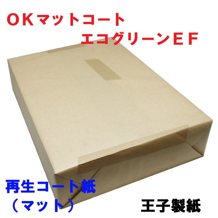 王子製紙 コピー用紙 再生マット紙 100枚パック A3 Y 157g 135kg OKマットコートエコグリーンEF 再生コート紙 マット 代引不可  :4z-202010-35:リコメン堂 - 通販 - Yahoo!ショッピング