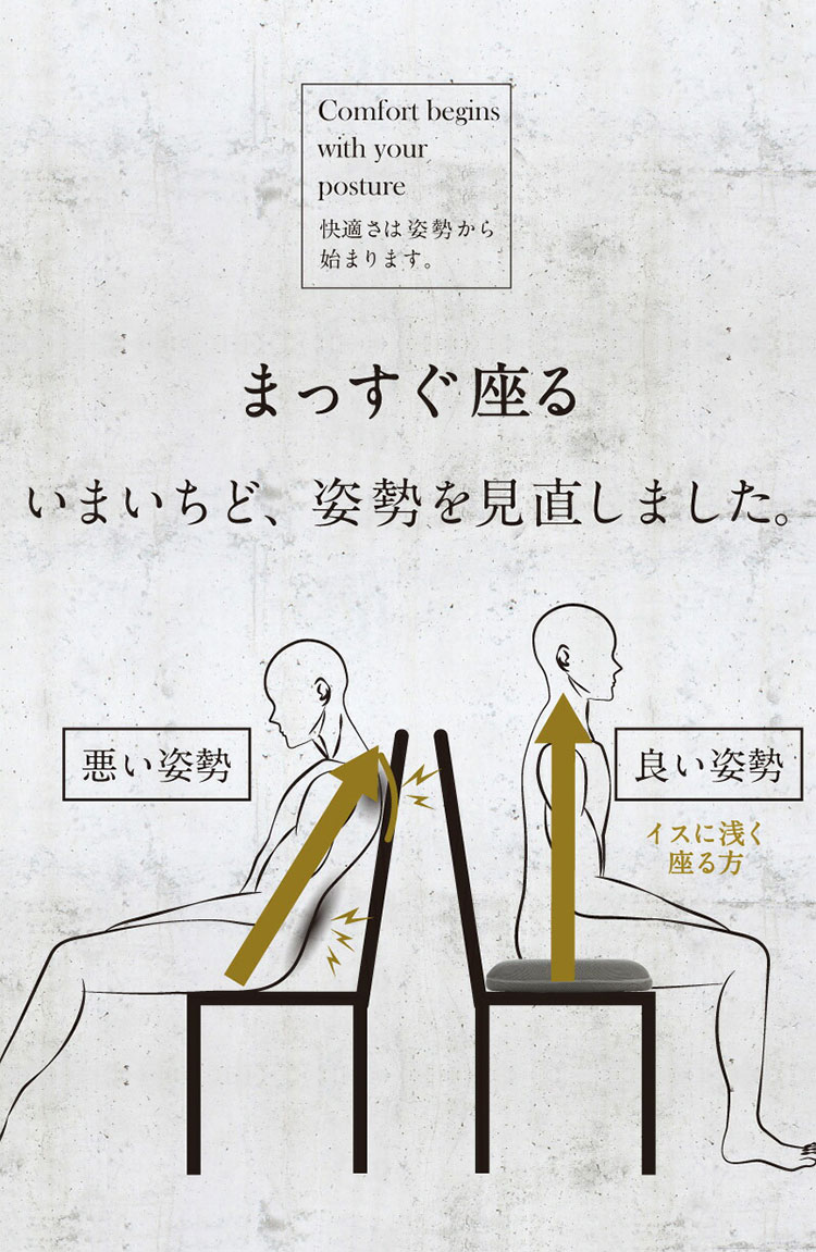 整体院の先生監修 快適支座 骨盤編 クッション 骨盤 姿勢を正す