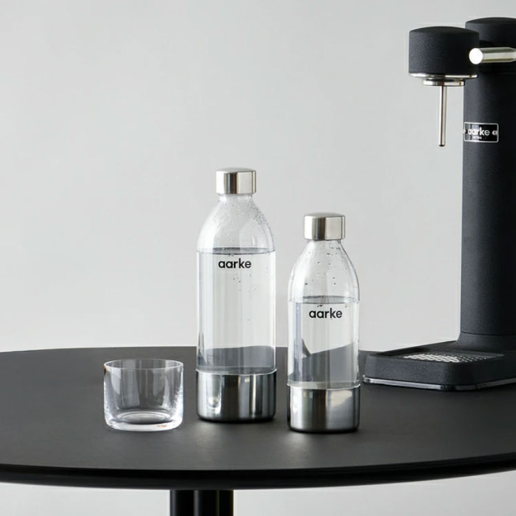 ◯【美品】aarke カーボネーター 3 炭酸水メーカー 専用ボトル付き aarke（アールケ） 炭酸水メーカー カーボネーター3 aarke 専用ペット