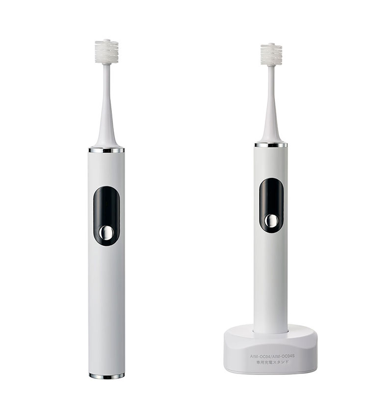AiMY トゥースブラシ 電動歯ブラシ 360度 360° 極細ブラシ 高速振動