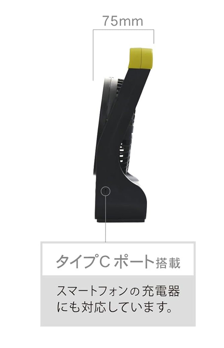 トップランド どこでもFANTASTIC 扇風機 ホーム&アウトドア 卓上