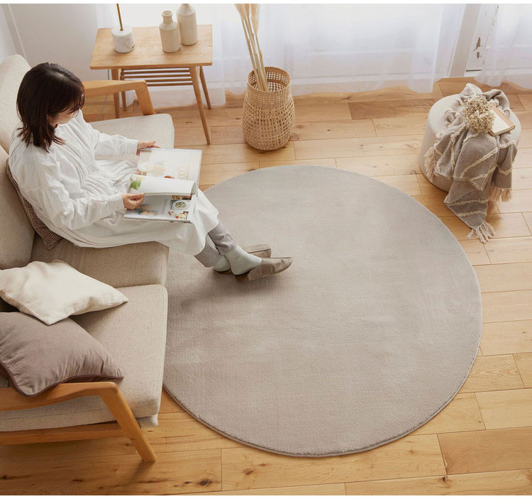 ラグ ハク 150×150cm カーペット 国産 日本製 ラグマット リビング