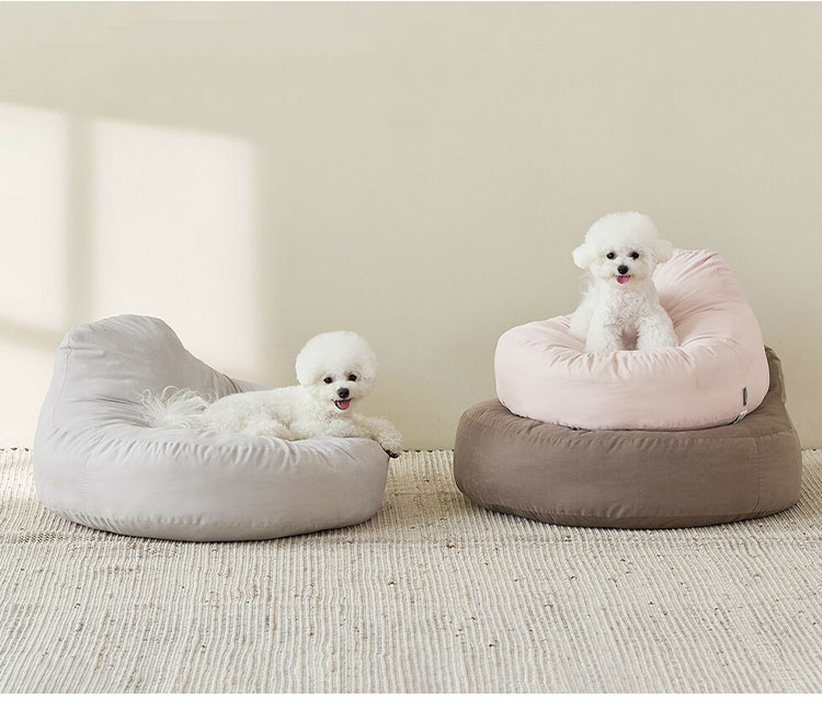 roomnhome もっちり犬クッション Mサイズ ビーンバッグ ペット