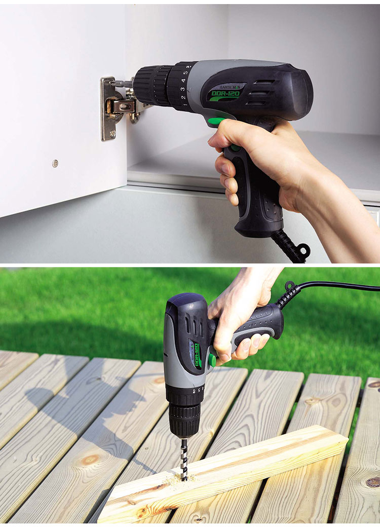 高儀 EARTH MAN AC100V ドリル&ドライバー DDR-120 強力 電動工具