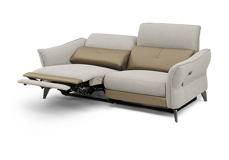 電動リクライニング ソファ　3人掛けソファ リクライニングソファ 3人掛け 幅185cm 電動ソファ USBポート付き