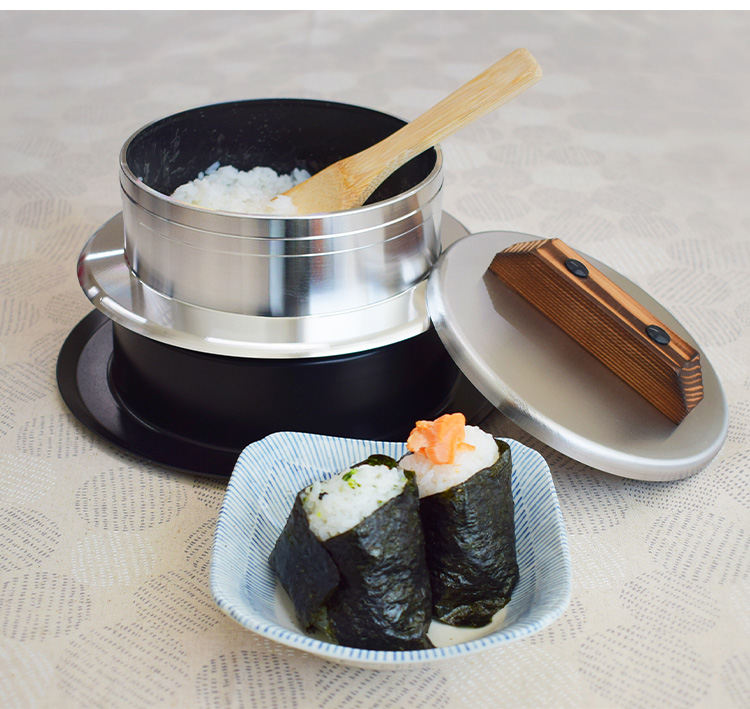 2025年 新発売 ウルシヤマ金属 窯炊き三昧極 5合炊き 2.8L 内寸17cm