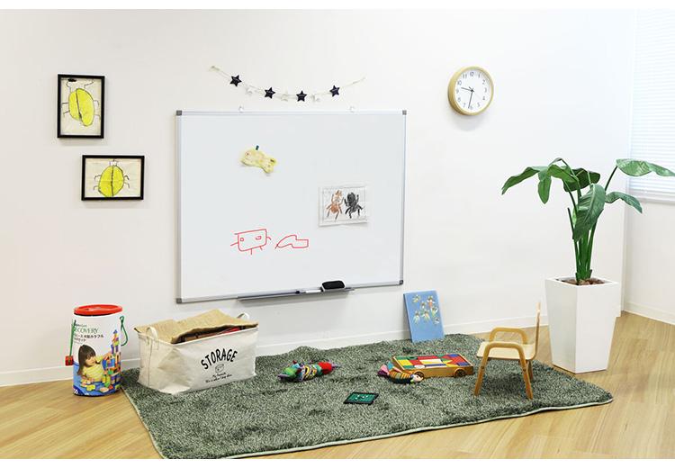 【 siinajpさま】ご検討中◆【ホワイトボード】90×140㎝（全180㎝） PLUS WEB CATALOG | ホワイトボード | 横回転式コンパクト