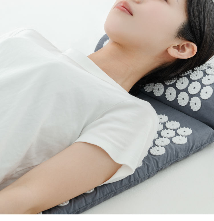 選べる低刺激/強刺激 とげとげリラックスマット 枕+マット 2点セット
