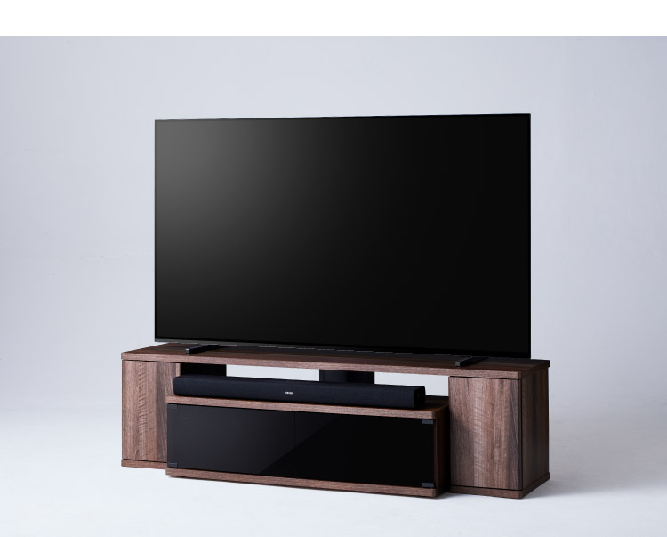 テレビ台 1500mm 大川家具】無垢材 テレビボード 彩美 ローボード 幅1500【設置付き
