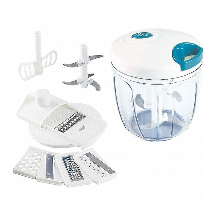 D&S マルチフードカッター ティール キッチン用品 食器 調理器具
