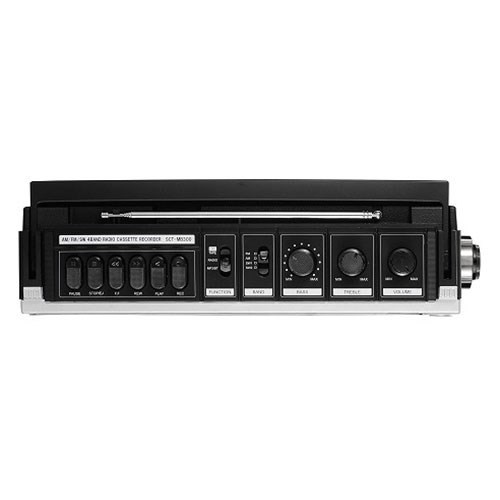 WINTECH 大型モノラルラジカセ 大型スピーカー搭載 昔懐かしいデザイン