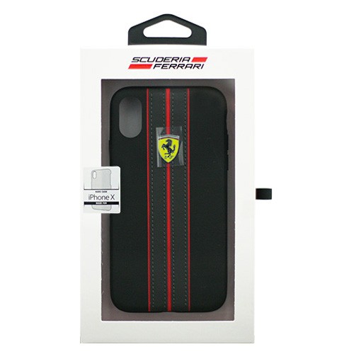豊富な低価 Ferrari leather Hard case ON TRACK LOGO- Black IPHONE X FESURHCPXBKR リコメン堂 - 通販 - PayPayモール iPhoneX専用 PUレザーハードケース ON TRACK PU 得価好評