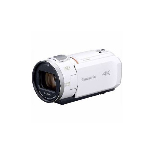 Panasonic 64GBメモリー内蔵 デジタル4Kビデオカメラ ホワイト HC-VX1m