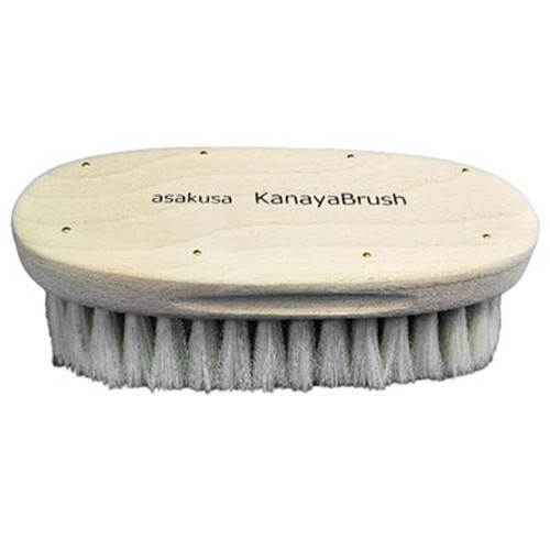 カナヤブラシ産業 手植え靴ブラシ 山羊毛 kanayabrush12353 雑貨 代引