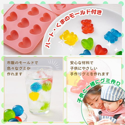 サンコー 誰でもかんたんグミ・チョコメーカー GUMMAKSRD 代引不可