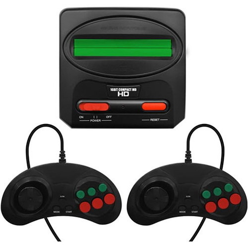 コロンバスサークル 16ビットコンパクトMD HD MD互換機 CC-16MHD-BK 代