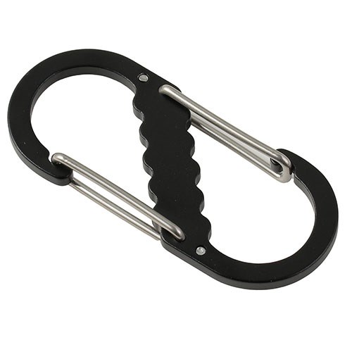 10個セット 蝶屋物産 SA-3 Wフックカラビナ W構造で分けて使える 便利