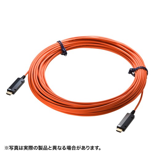 日本製好評 サンワサプライ HDMI2.0光ファイバケーブル KM-HD20-PFB30