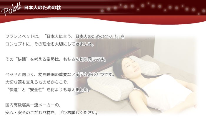フランスベッド（FRANCEBED） rexa × エアレートピロー スタンダード