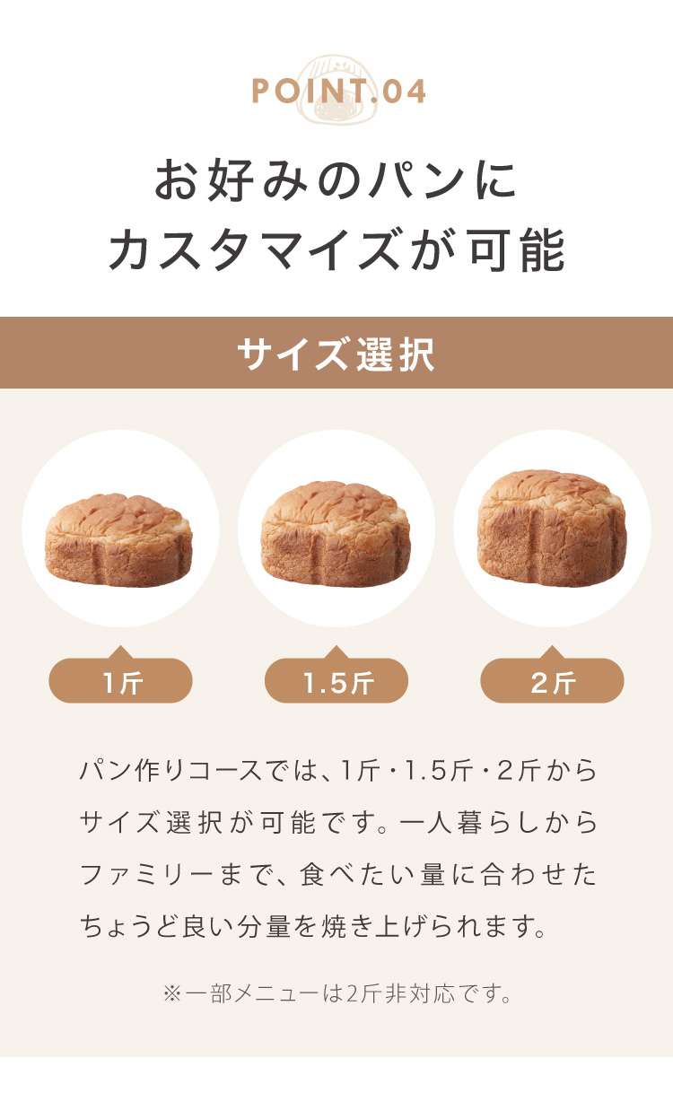 ホームベーカリー シロカ siroca SBG-111 食パン 米粉 ジャム ピザ 