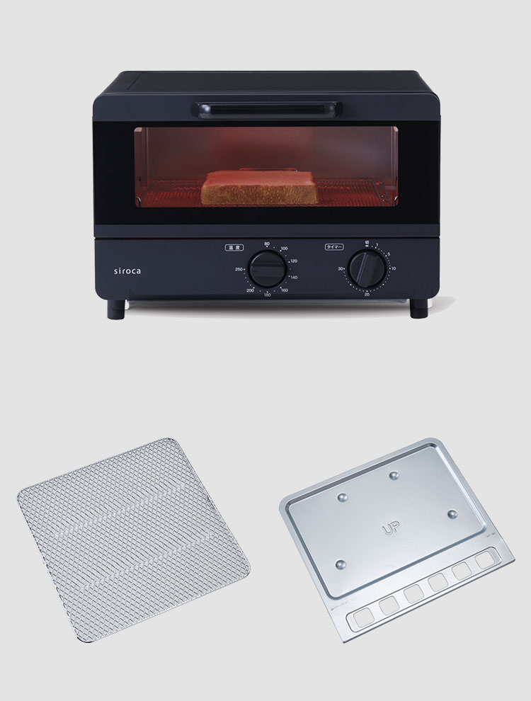 シロカ トースター ST-211　4枚焼き　ブラック オーブントースター ST-211 | シロカオンラインストア