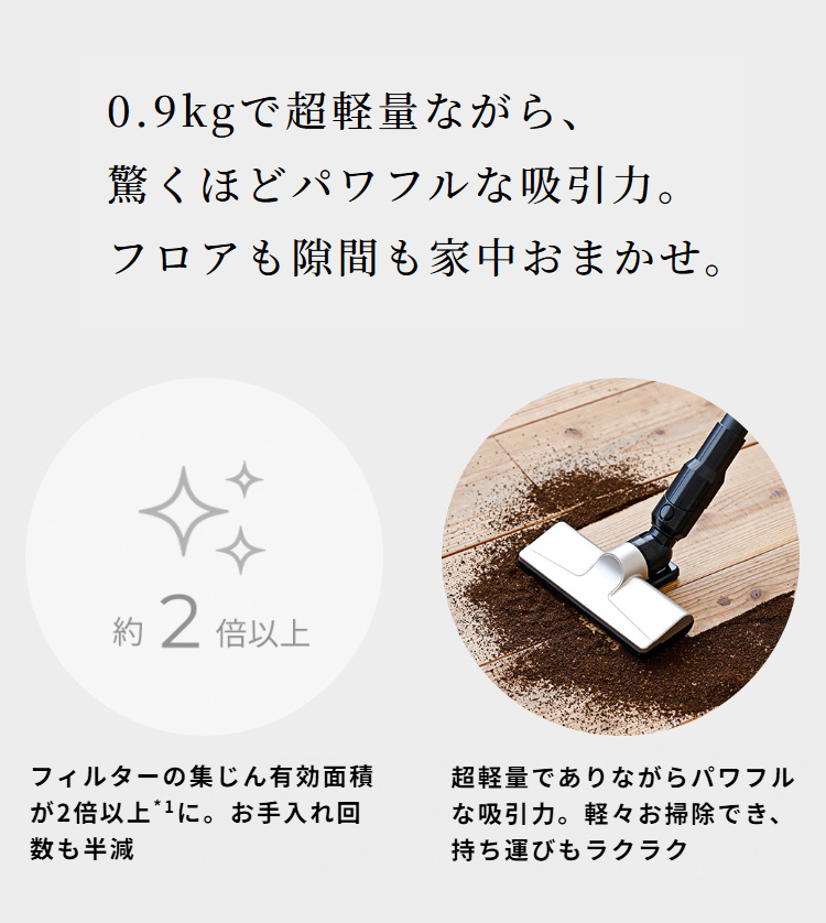 シロカ 2way コードレススティッククリーナー siroca 掃除機