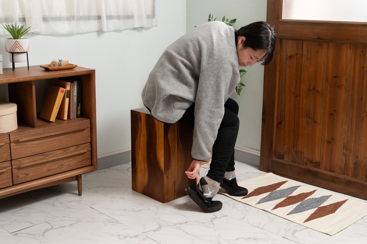 サイドテーブル ウッドスツール 木目調 丸太 天然木 椅子 腰掛け イス