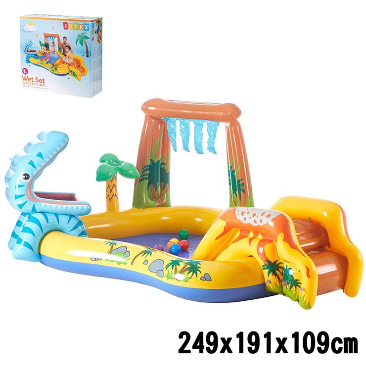 【新品】INTEX インテックス　ダイナソープレイセンター　家庭用プール b8-pool57444-001.jpg