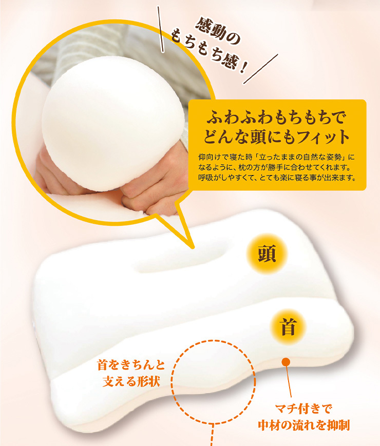 日本製 カラダにフィットするまくら ウォッシャブル 洗濯 可能 枕 枕