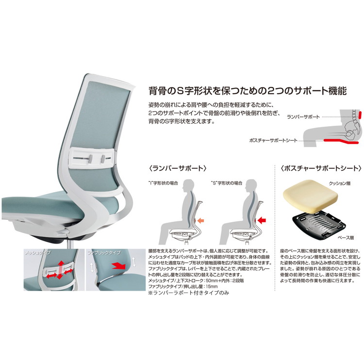 メーカー直送 コクヨ オフィスチェア 椅子 イス チェア ミトラ2 肘無