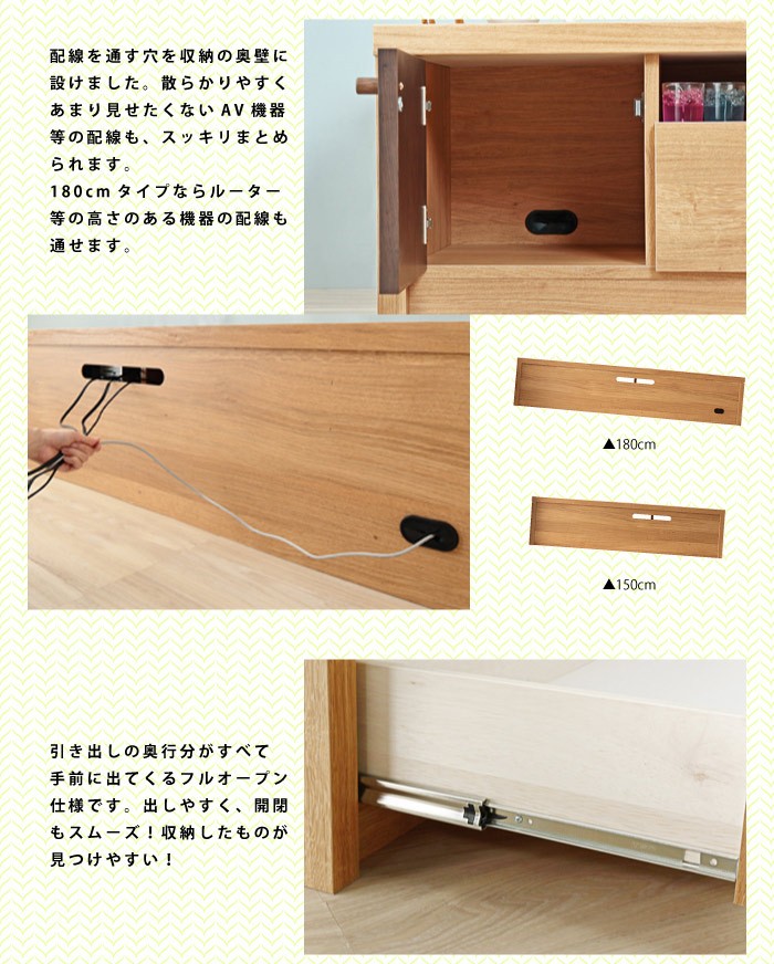 お得超特価 日本製 ミッドセンチュリー homa ホマ 幅180cm 代引不可 リコメン堂 - 通販 - PayPayモール 完成品 テレビ台 テレビボード TV台 TVボード ローボード 北欧 木製 モダン 安い超特価