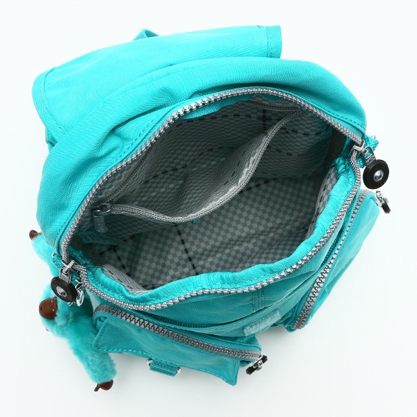 キプリング kipling バックパック K13108 FIREFLY N COOL TURQUOISE L.BL