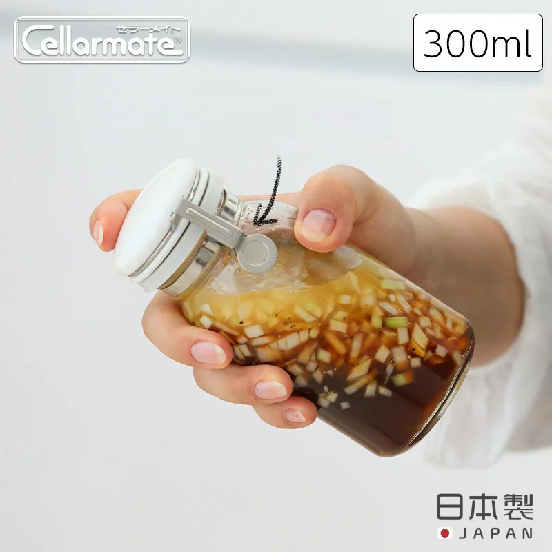 ワンプッシュ 便利 びん 300ml 星硝 セラーメイト Cellamate 調味料 キッチン 日本製 片手 保存容器 おしゃれ 密封 密閉 レシピ付 ボトル 瓶 Znxntwwzmb Sausagehouse In